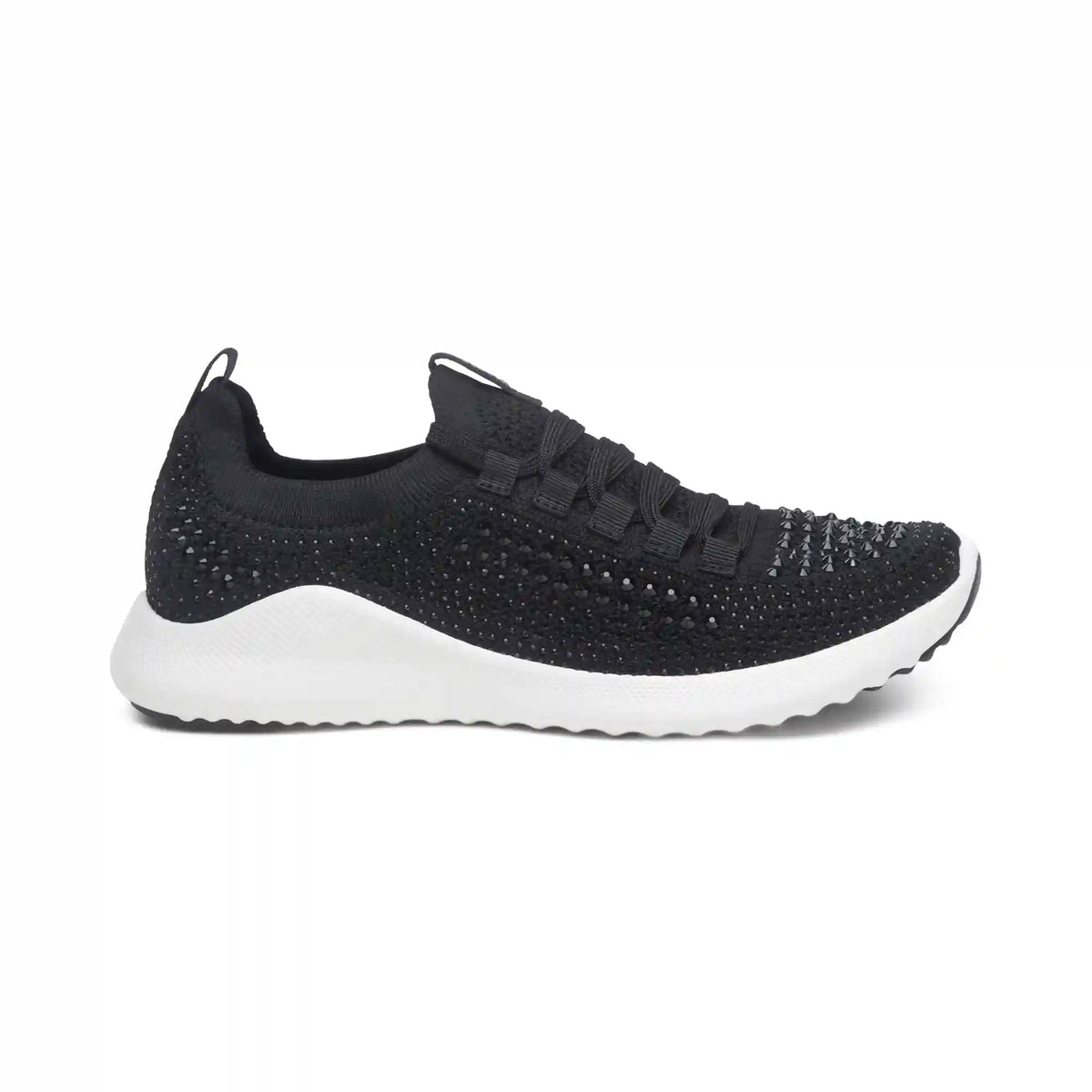 Carly Arch Support Sneaker - Black Sparkle