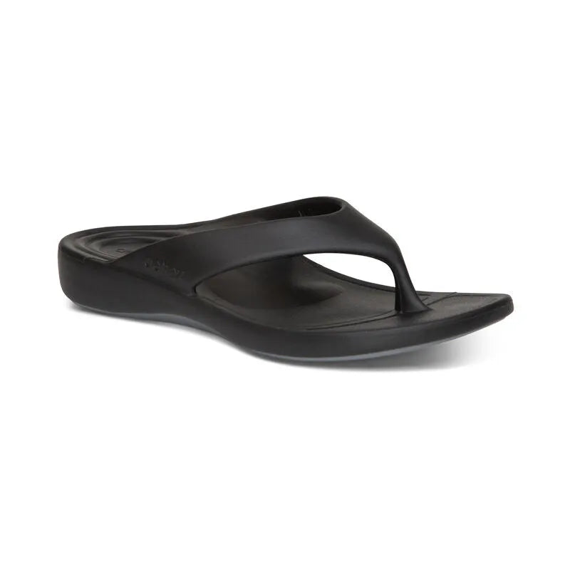 Maui Orthotic Women's Flips - Matte Black