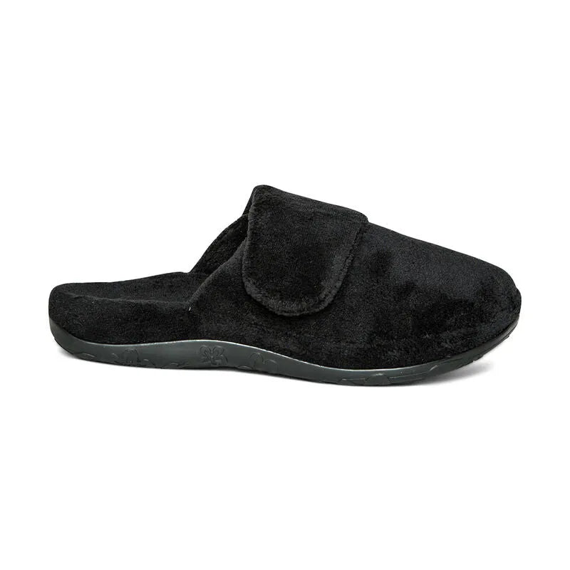 Mandy Closed Toe Slipper - Black