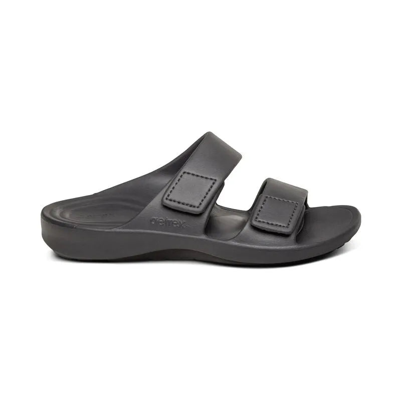 Milos Orthotic Men's Slides - Charcoal