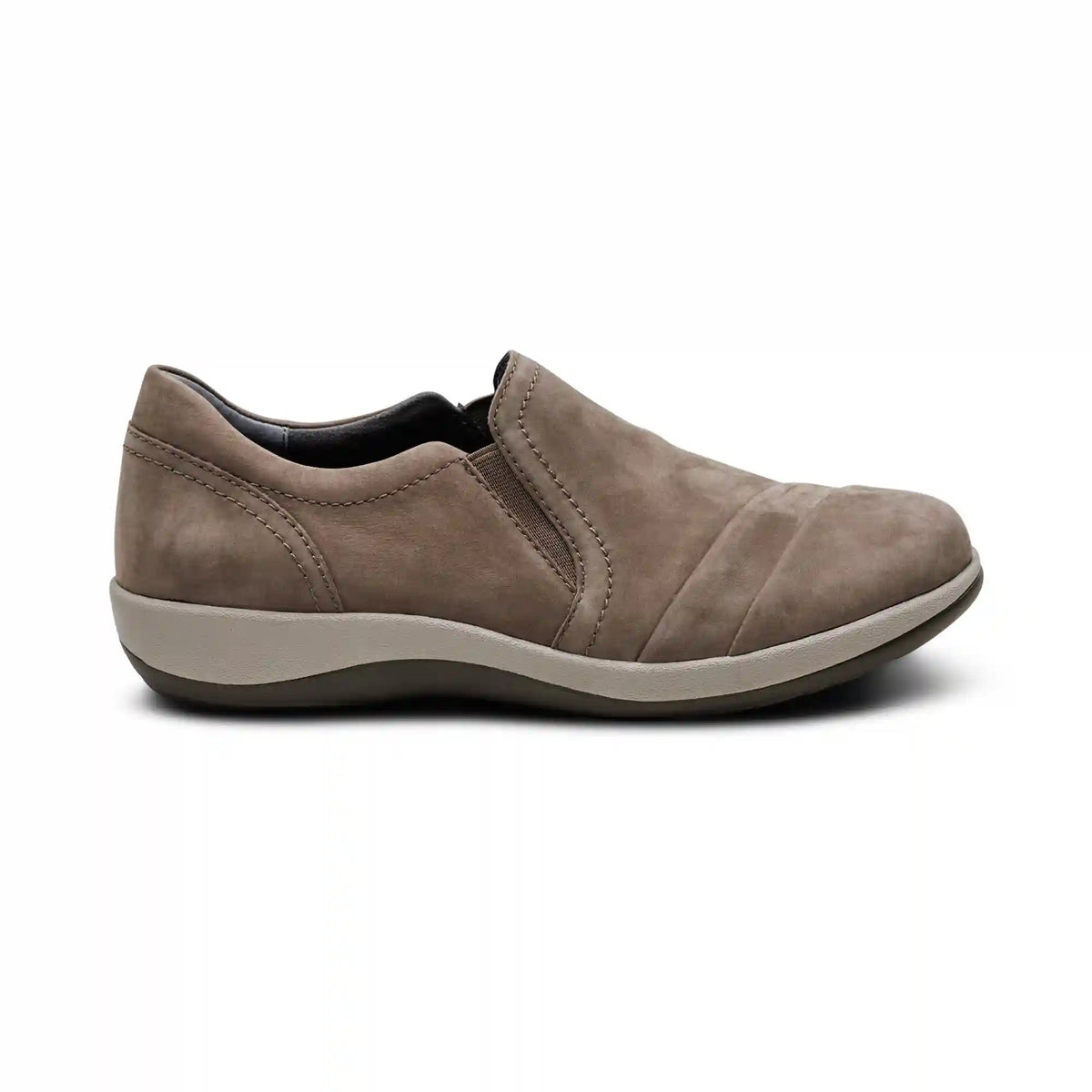 Helena Arch Support Slip-On - Warm Grey